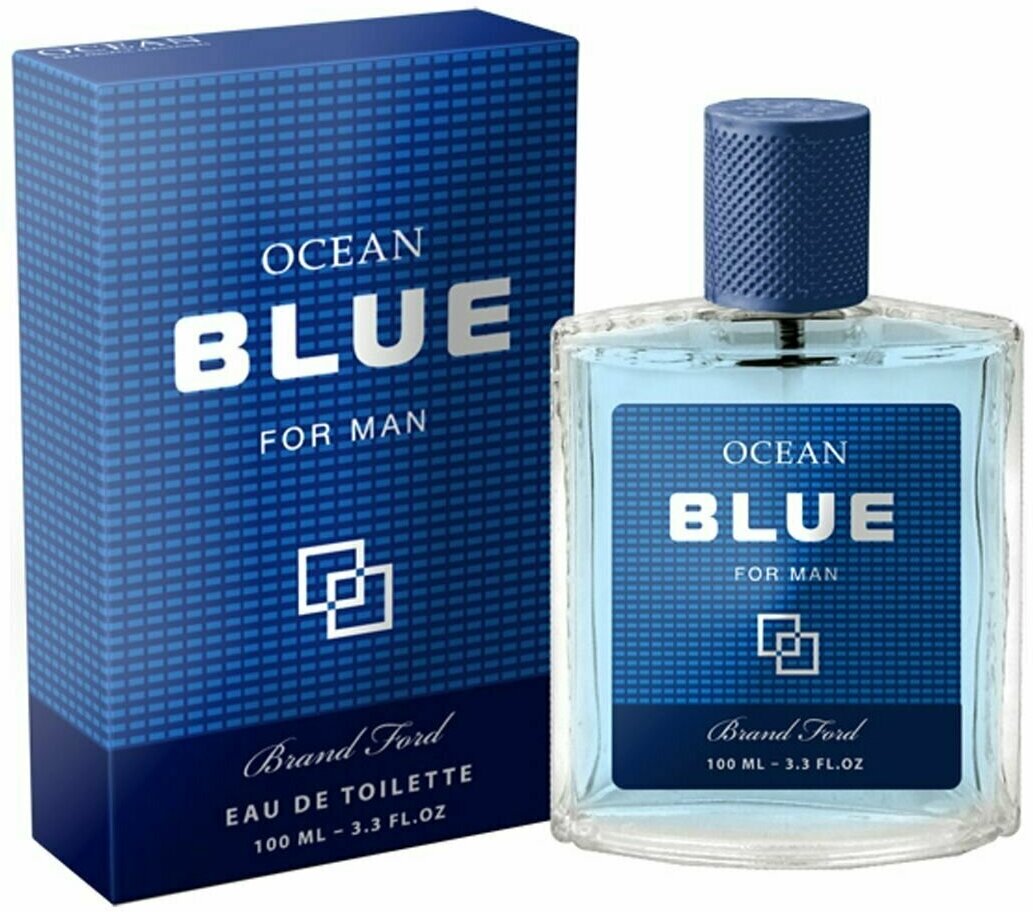 Brand Ford Туалетная вода мужская Ocean Blue 100мл
