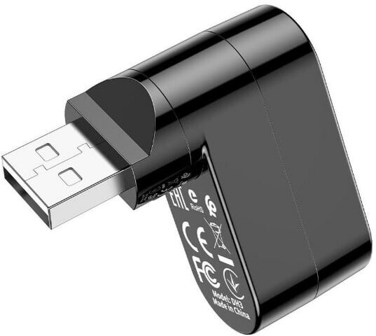 Адаптер BOROFONE DH3 USB-A на 3xUSB