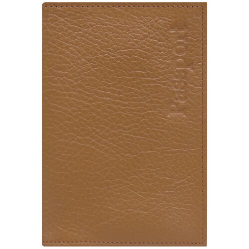 Обложка для паспорта Fostenborn, коричневый, бежевый