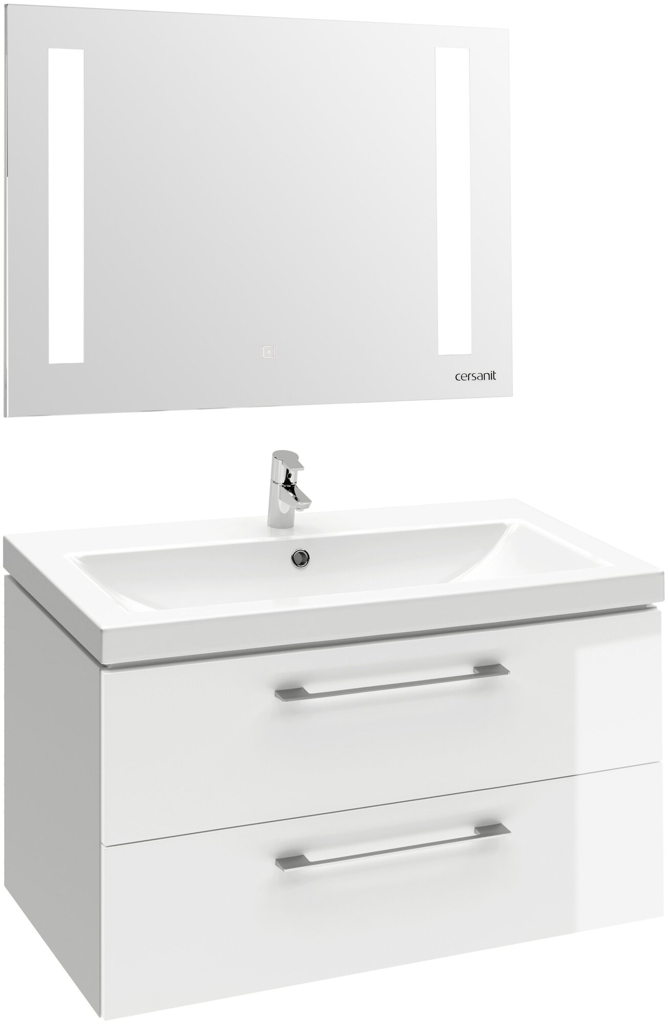 фото Мебель для ванной Cersanit Lara 80 белая