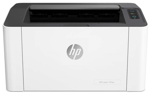 Принтер лазерный HP Laser 107wr, ч/б, A4, белый