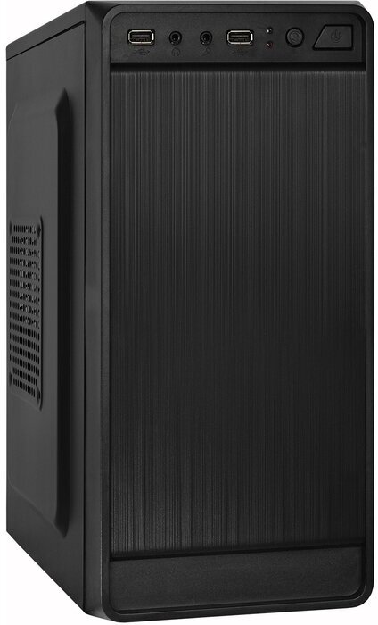 Корпус mATX Exegate BAA-108-AAA400 (Black USB Audio Б/П 400w)