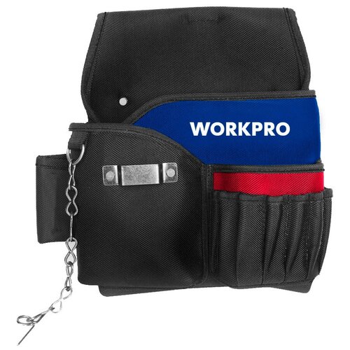 Сумка электрика поясная, 290х270 мм Workpro WP281015