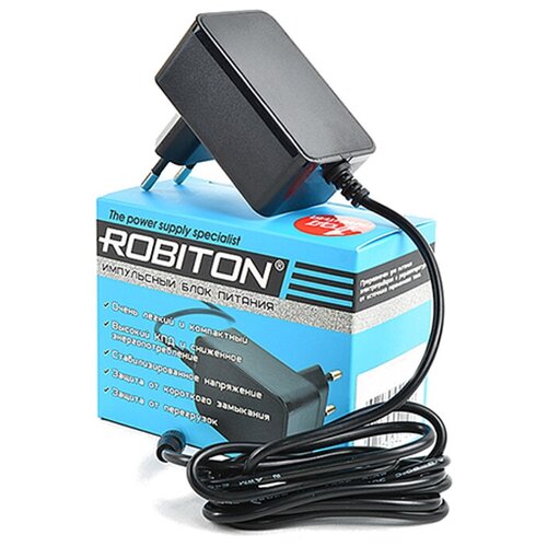 Адаптер ROBITON IR12-1500S 5,5x2,5/12 robiton блок питания robiton ir12 1500s 5 5x2 5 12