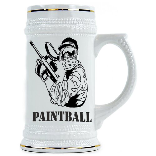 фото Пивная кружка paintball drabs