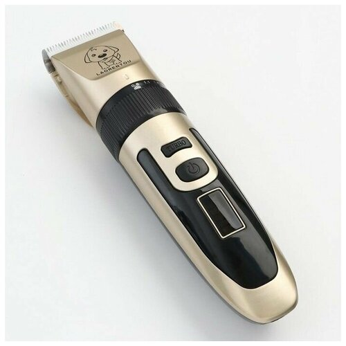 Машинка для стрижки аккумуляторная регулировка мощности и ножа USB-зарядка 1 набор 243900₽