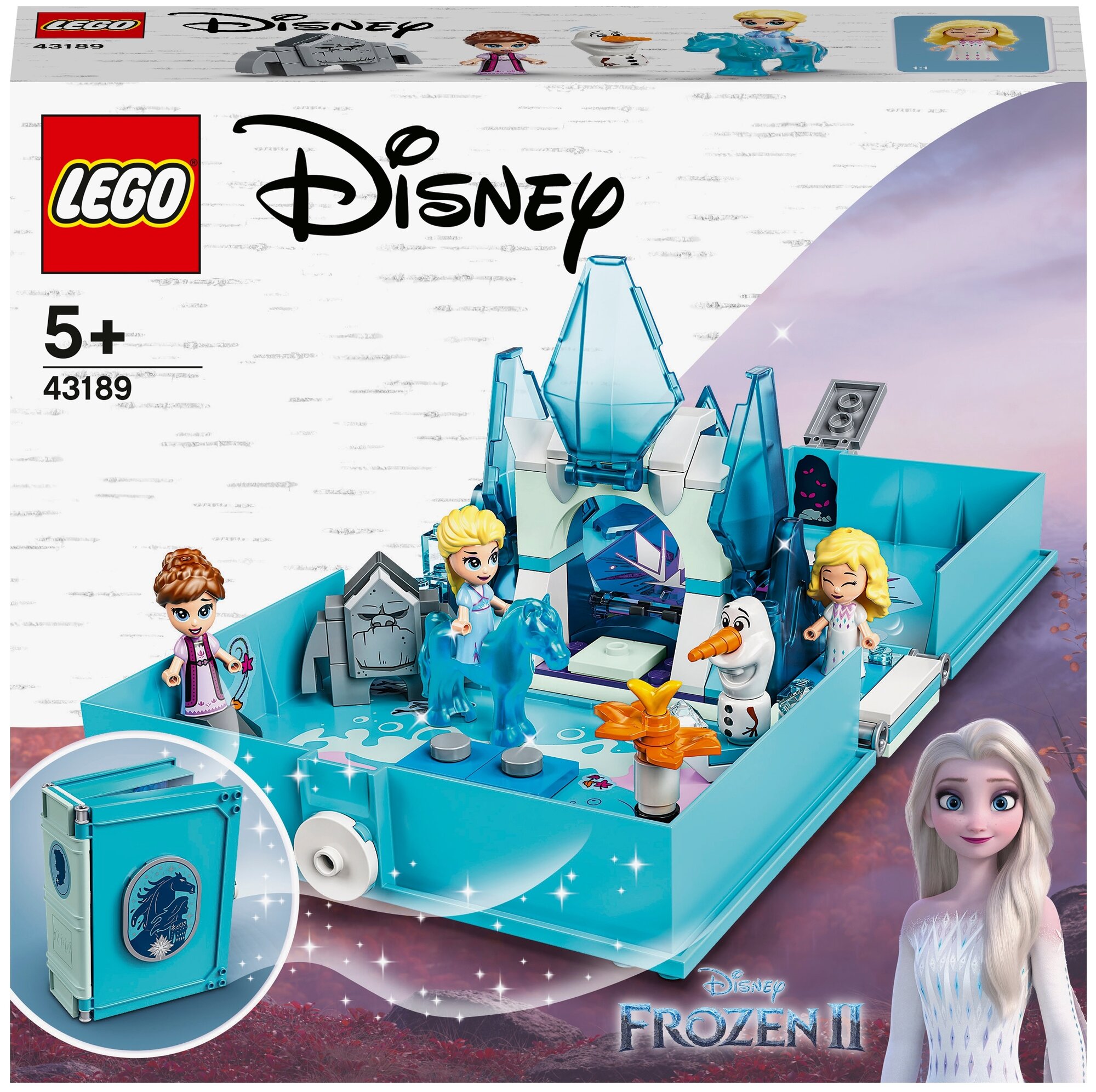 Конструктор Lego Disney Princess Elsa and the Nokk Storybook Adventures пластик (43189)