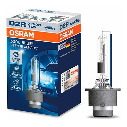фото Лампа ксеноновая osram xenarc cool blue intense d2r 85v 35w p32d-3, 1 шт.