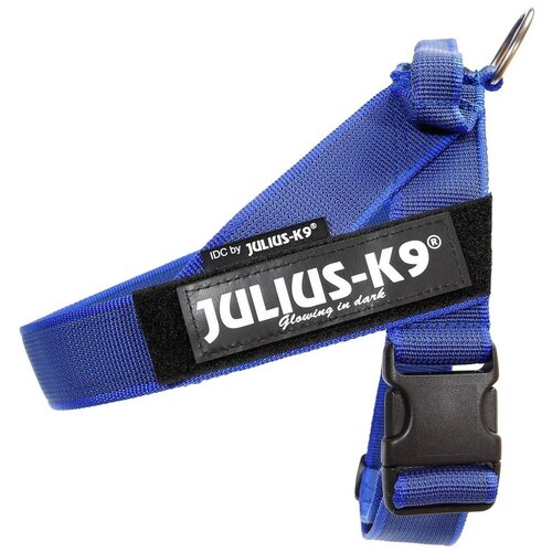 Шлейка JULIUS-K9 Belt harness Color  & Gray Mini синий, S