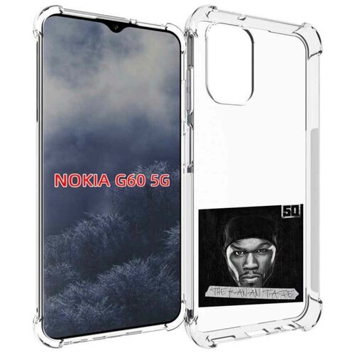 Чехол MyPads 50 Cent - The Kanan Tape для Nokia G60 5G задняя-панель-накладка-бампер чехол mypads 50 cent the kanan tape для vivo v25 5g v25e задняя панель накладка бампер