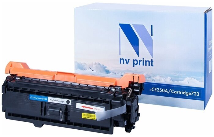 Картридж NV Print CE250A/723 Black для HP и Canon, совместимый