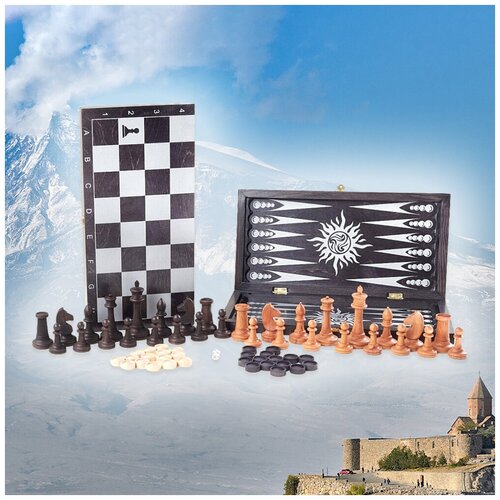 Подарочные нарды Серебро