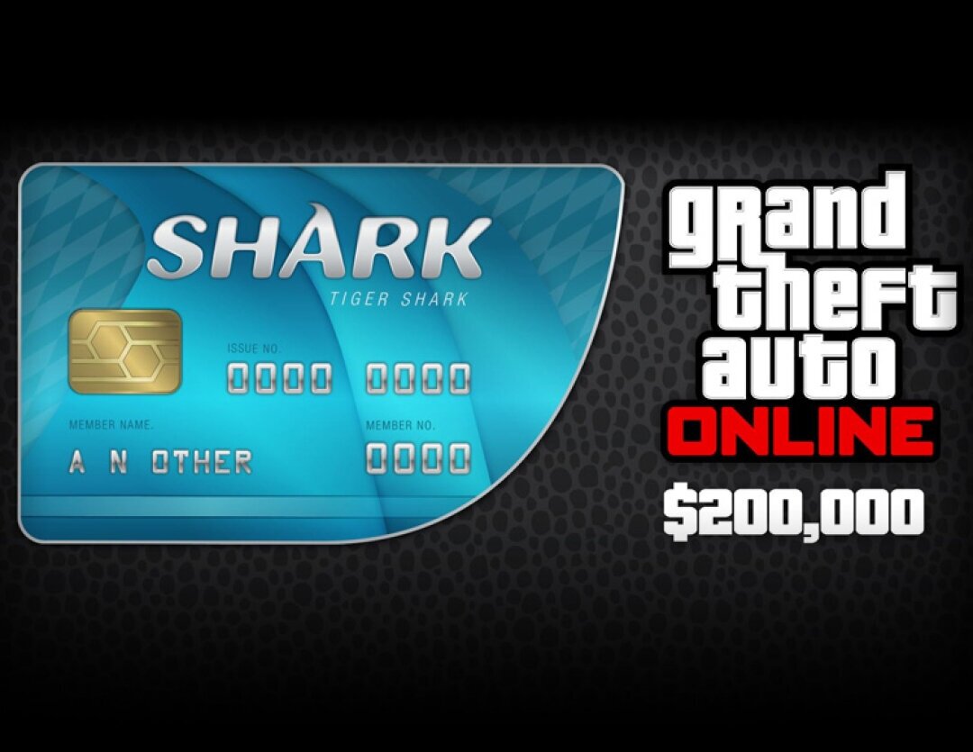 Grand Theft Auto Online: Tiger Shark Cash Card (200,000$) (Rockstar Games Launcher)