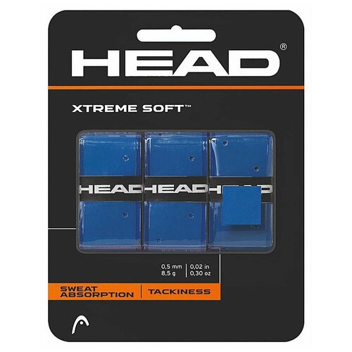 Обмотки HEAD Xtreme Soft 3шт Синий 285104-BL