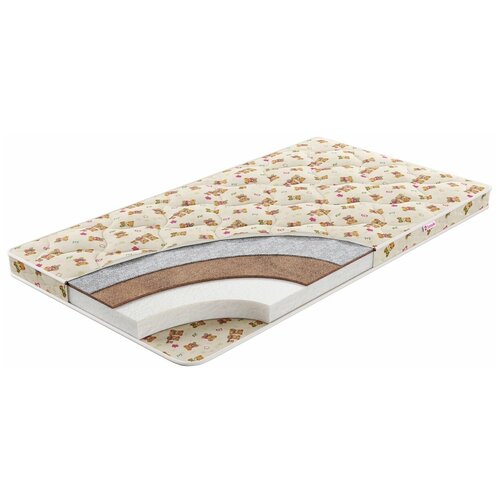 фото Матрас детский sontelle kinni gloria, белый/бежевый
