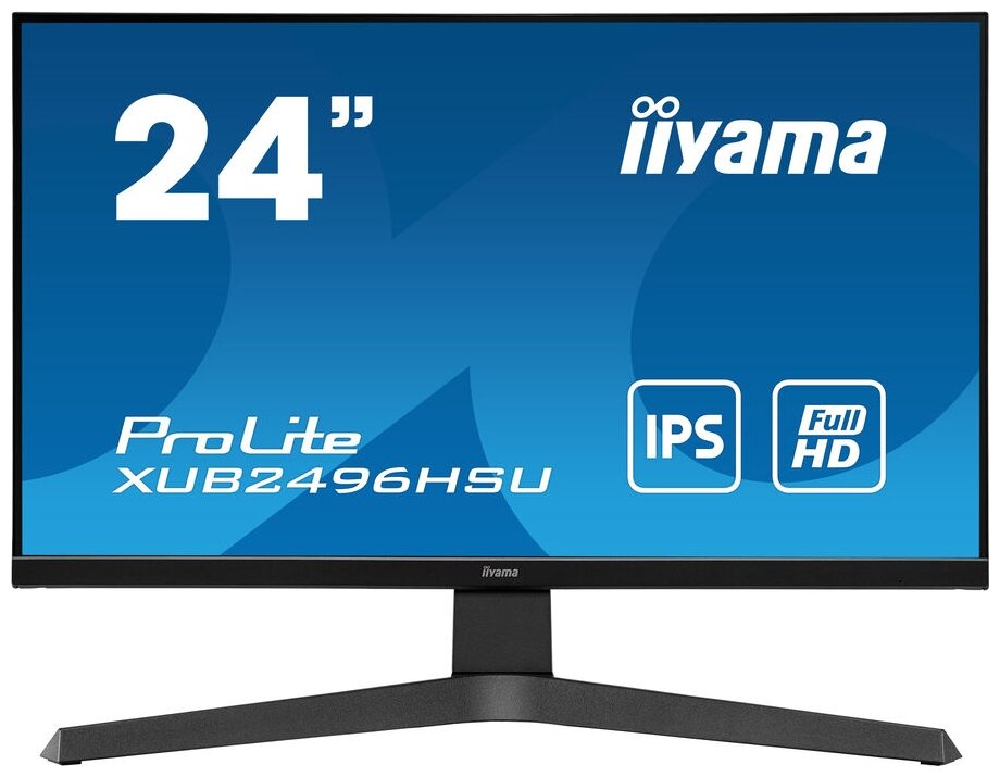 Монитор Iiyama ProLite XUB2496HSU-B1 23.8", черный