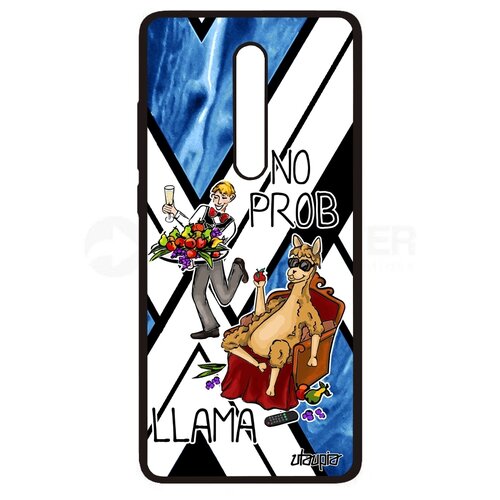 фото Чехол для мобильного mi 9t, "no prob lama" llama лама драма utaupia