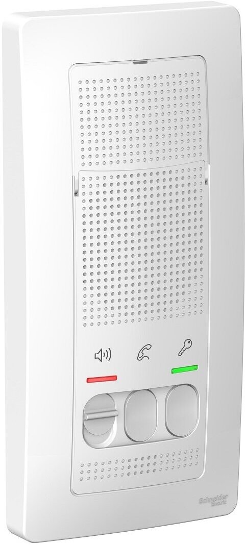 Домофон/ переговорное устройство/для дома Hands-free Schneider Electric Blanca (BLNDA000011)-белый