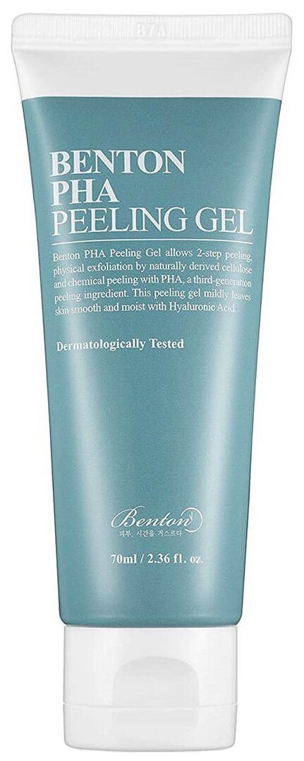 Benton Пилинг-гель для лица PHA Peeling Gel с лактобионовой кислотой, 70 мл