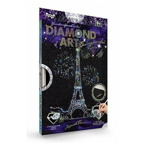 фото Danko toys набор алмазной вышивки diamond art париж (dar-01-06)