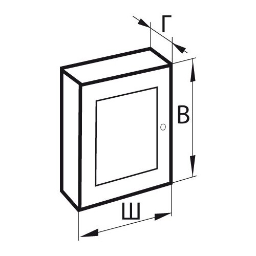 Шкаф IP65 400х400х250мм из нержавеющей стали с монтажной платой Saipwel lSP-B3-404025