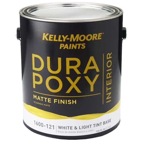 Интерьерная антивандальная краска для стен и потолков Kelly-Moore DuraPoxy Interior Neutral Tint base база C 3,78 л