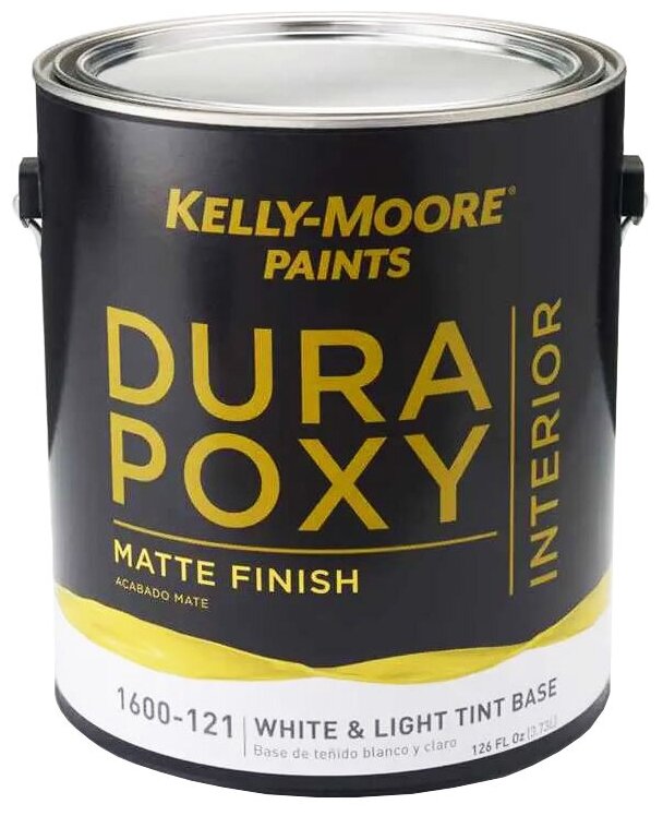 Интерьерная антивандальная краска для стен и потолков Kelly-Moore DuraPoxy Interior Neutral Tint base база C 3,78 л