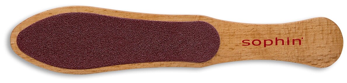 Пилка для обработки стопы, деревянная 60/120