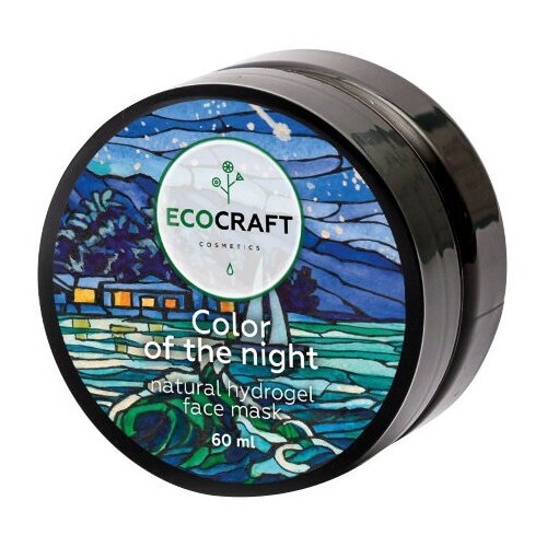 EcoCraft Маска гидрогелевая Color of the night, 60 мл тоник для нормальной и сухой кожи ecocraft color of the night 100 мл