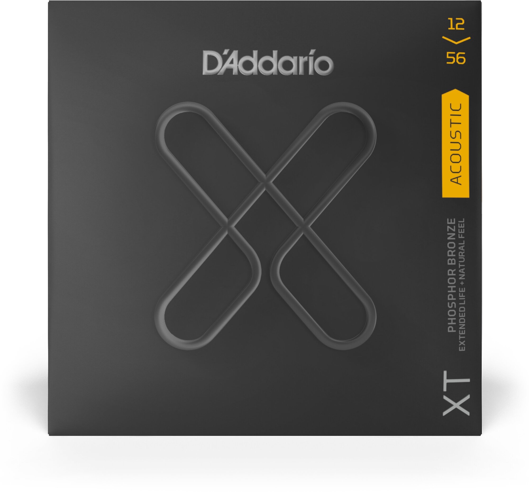 D'Addario XTAPB1256 струны для акустической гитары, фосфор/бронза,12-56, с покрытием