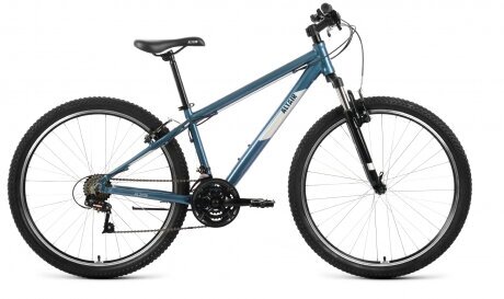 Altair Горный велосипед AL 27,5 V (27,5" 21 ск. рост. 19") 2022, темно-синий/серебристый, RBK22AL27216