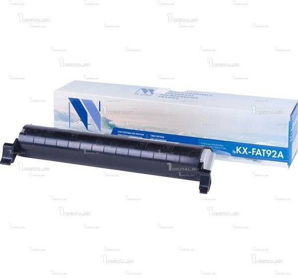 Тонер-картридж NV Print KX-FAT92A для Panasonic KX-MB263RU/283RU/783RU/763RU/773RU совместимый (2К) (NV-KXFAT92A)