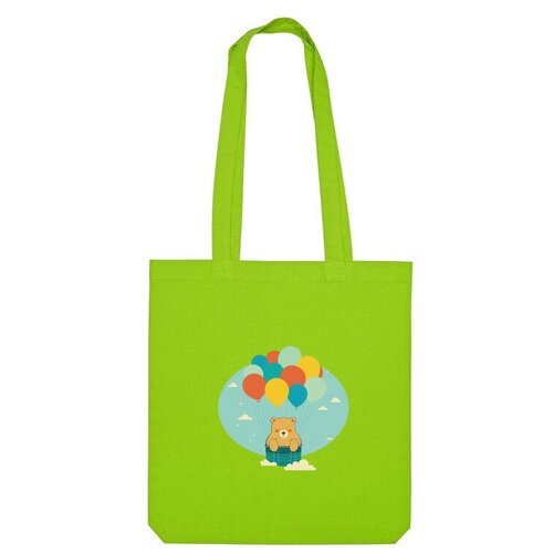 фото Сумка шоппер us basic, зеленый