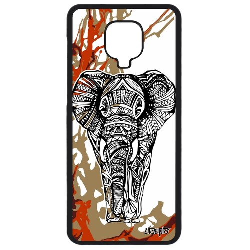 фото Чехол для мобильного xiaomi redmi note 9 pro, "слон" африканский саванна utaupia