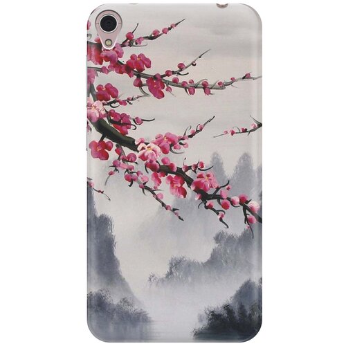 фото Cиликоновый чехол сакура на asus zenfone live (zb501kl) / асус зенфон лайв (зб501кл) re:pa