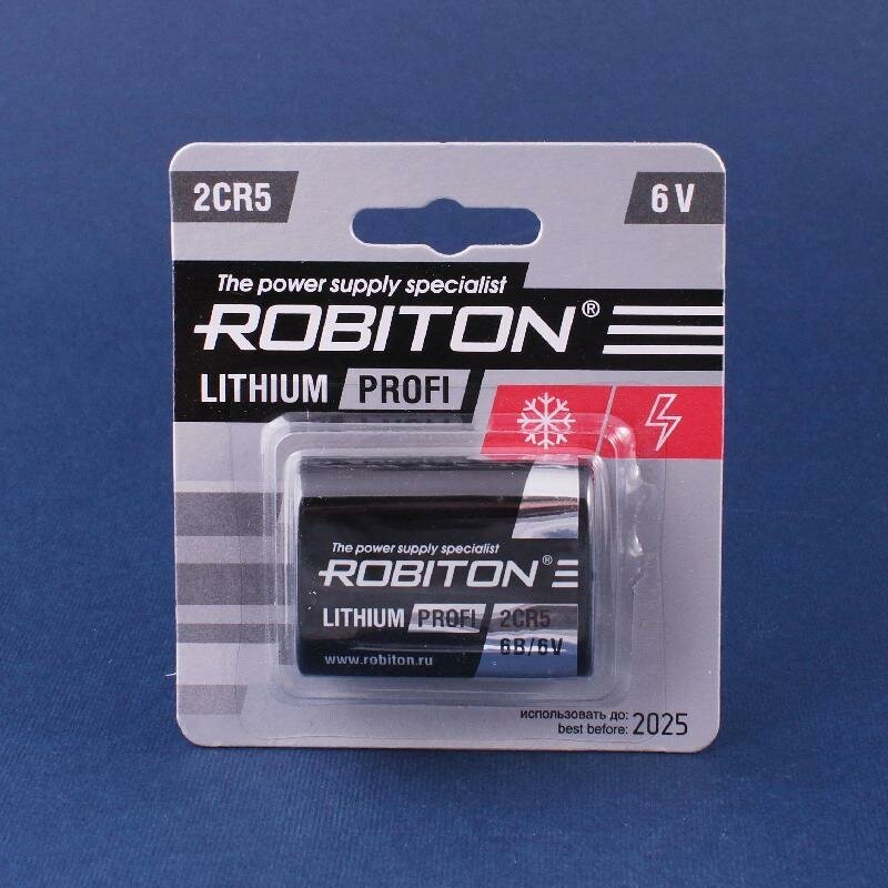 Батарея ROBITON PROFI 2CR5 BL1