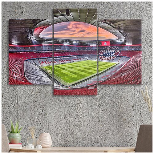 Модульная картина ФК Бавария Мюнхен 90х60см