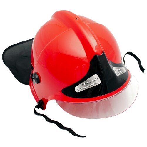 фото Красный шлем пожарного fiestas guirca