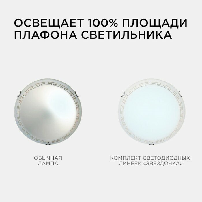 Модуль LED 220В 16Вт SMD5730 IP30 1200Лм 6400К O22см 9588968 . - фотография № 6