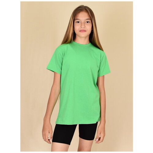 Футболка LIDЭКО, размер 56/110, зеленый футболка lidэко размер 56 110 зеленый