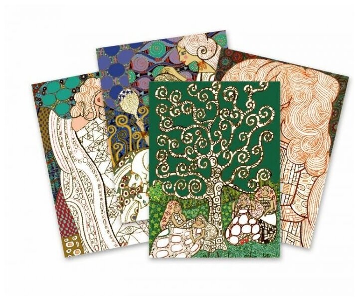 Раскраска-аппликация Djeco Новое искусство - фото №8