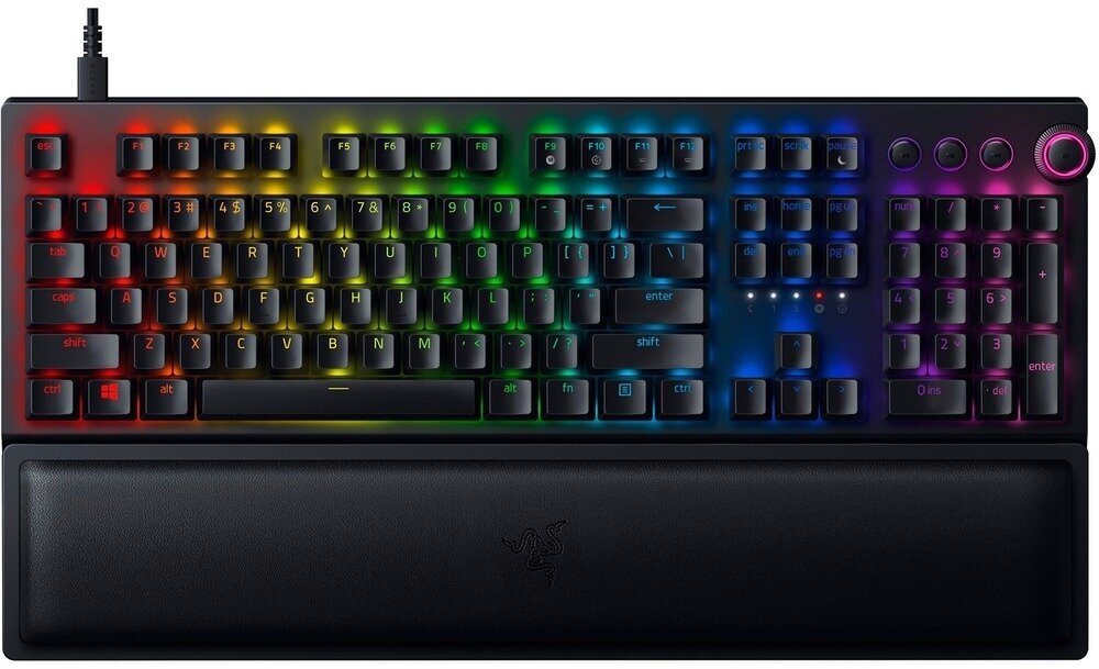 Клавиатура игровая Razer Blackwidow V3 Pro (Green Switch) (RZ03-03530800-R3R1)