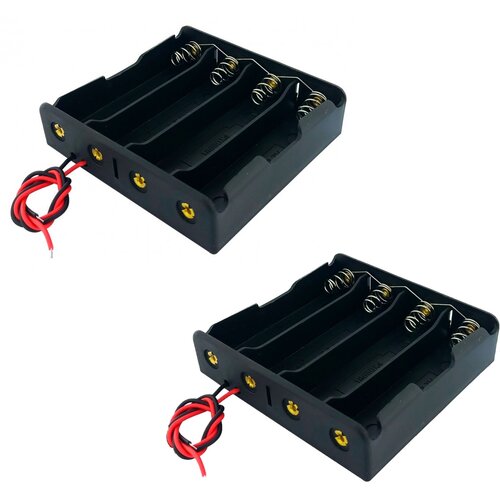 батарейный отсек battery holder for li ion 1x14500 батарейный отсек Батарейный отсек 4 x 18650