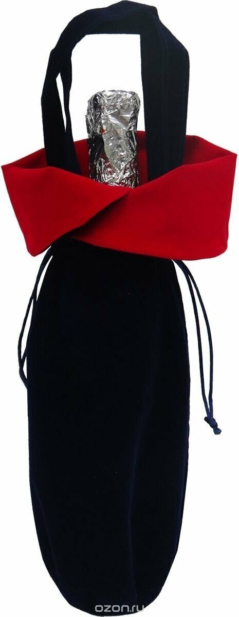 Мешок бархатный 11х30 см синий