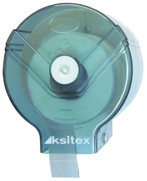 Диспенсер для туалетной бумаги KSITEX ТН-6801G, зеленый, круглая форма