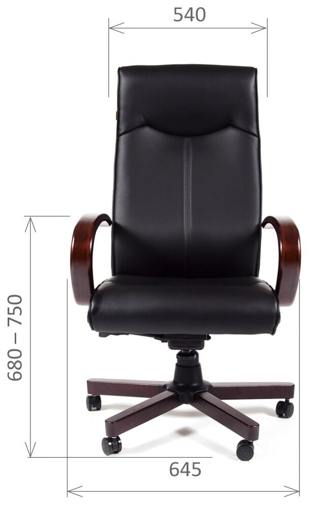 Кресло для руководителя Тайпит Chairman 411 обивка: искусственная кожа цвет: Бежевый - фотография № 6