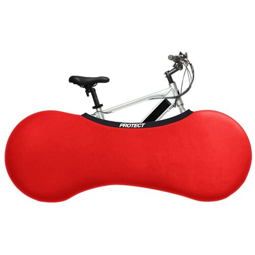 фото Чехол protect для велосипеда с колёсами 24"-29" красный