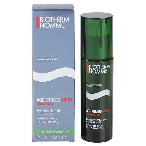 Biotherm Крем для лица ночной Homme Age Fitness Night Anti-Age, 50 мл/50 г