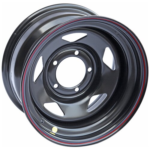 фото "диск уаз стальной черный 5x139,7 8xr15 d110 et-19 (треуг.) off-road wheels"