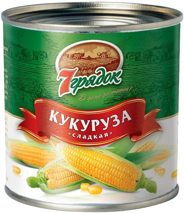 7 Грядок Кукуруза сладкая ж/б 400гр